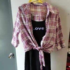 Ladies color sleeveless slim dress